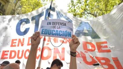 Después de las vacaciones, Paro Nacional de docentes